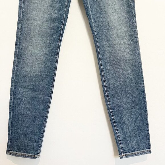 J. Crew Denim Toothpick Skinny Ankle Jeans Basic Casual Preppy Minimalist 28 - Picture 4 of 10